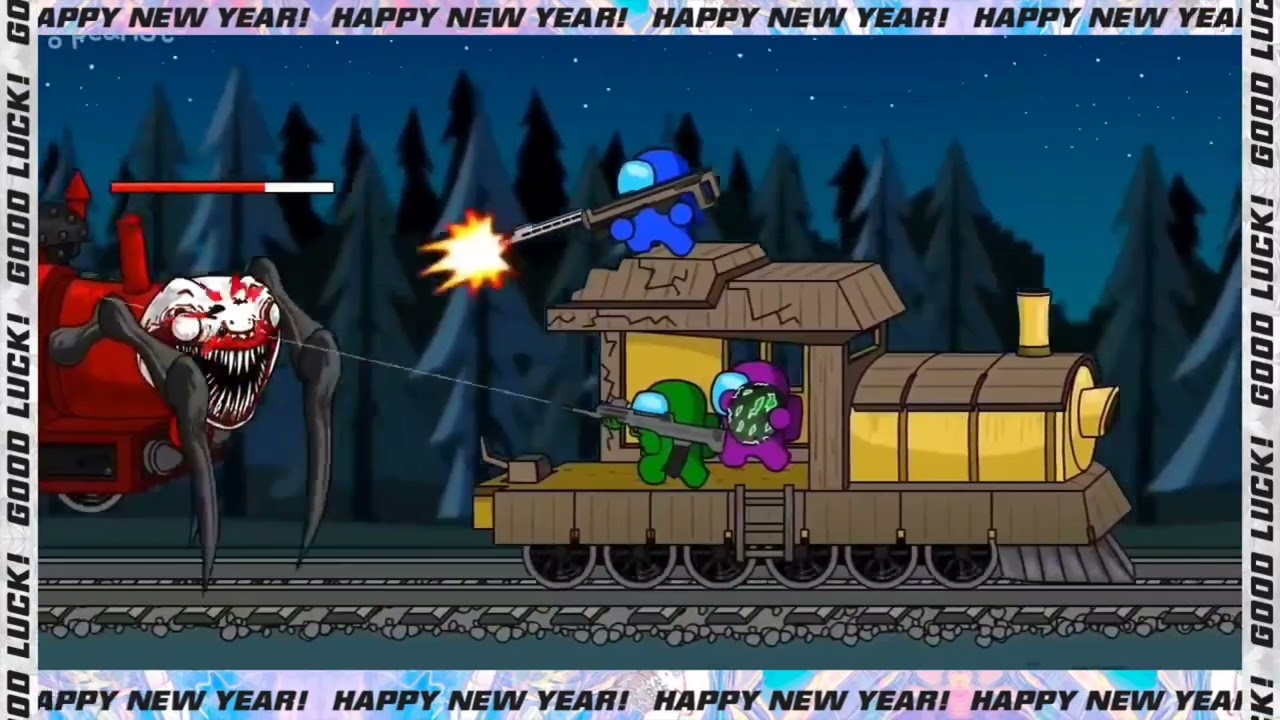 어몽어스 VS Choo-Choo Charles 34 AMONG_US_ANIMATION_34/reverse