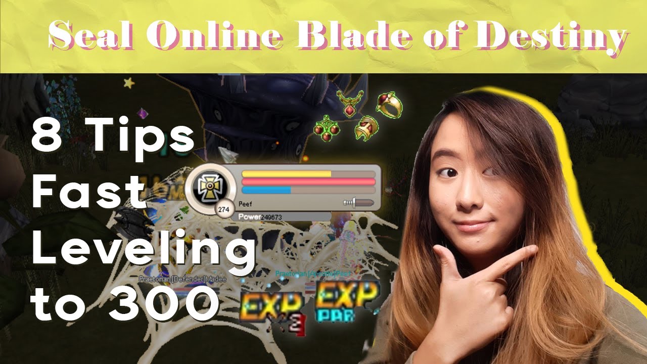 Tips Fast Leveling 272 - 300 ala Peef | Seal Online BOD 2021
