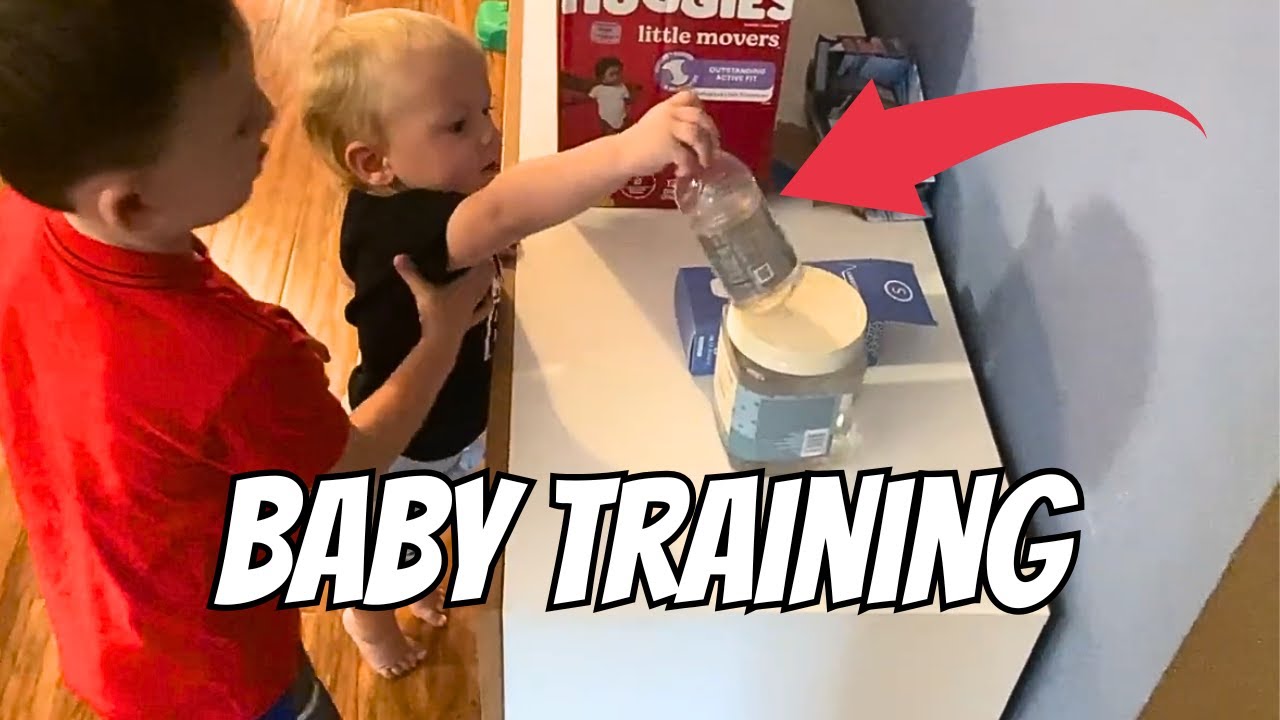 New Bottle-Flipping Props + Baby Interference