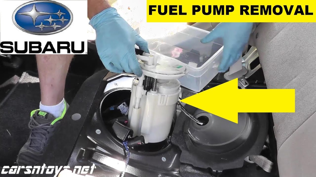 Subaru Fuel Pump Removal and Replacement