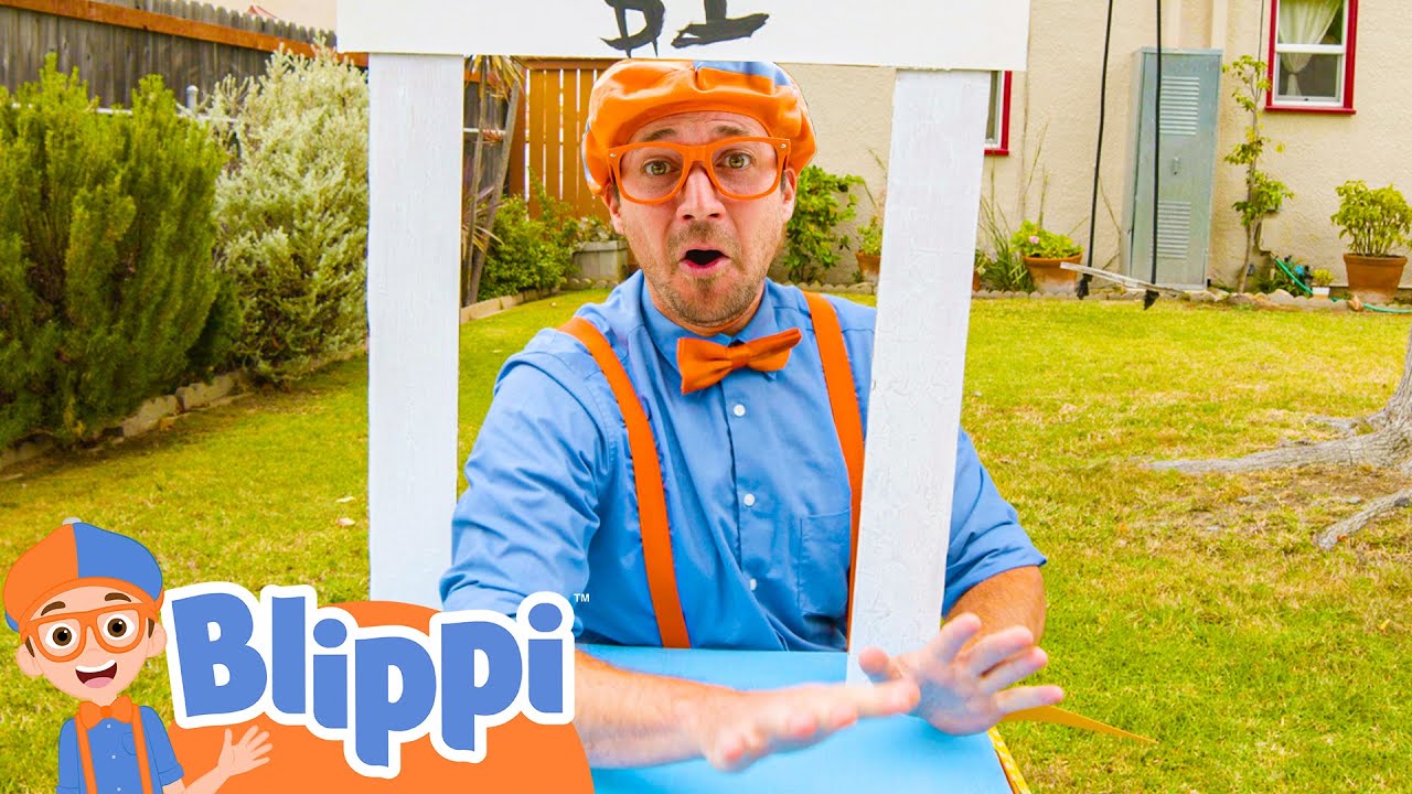 Welcome To Blippi's Lemonade Stand! | Blippi Learns | Learn Colors and Science with Blippi!