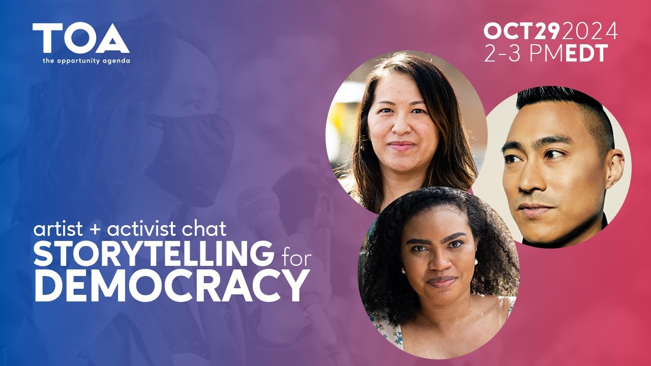 Storytelling for Democracy: An Artist + Activist Chat