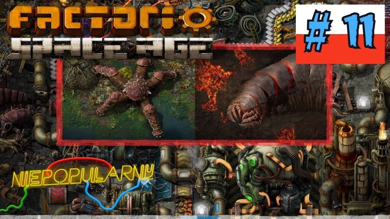 Kosmos, pierwsza rakieta i platforma kosmiczna Factorio Space Age #11