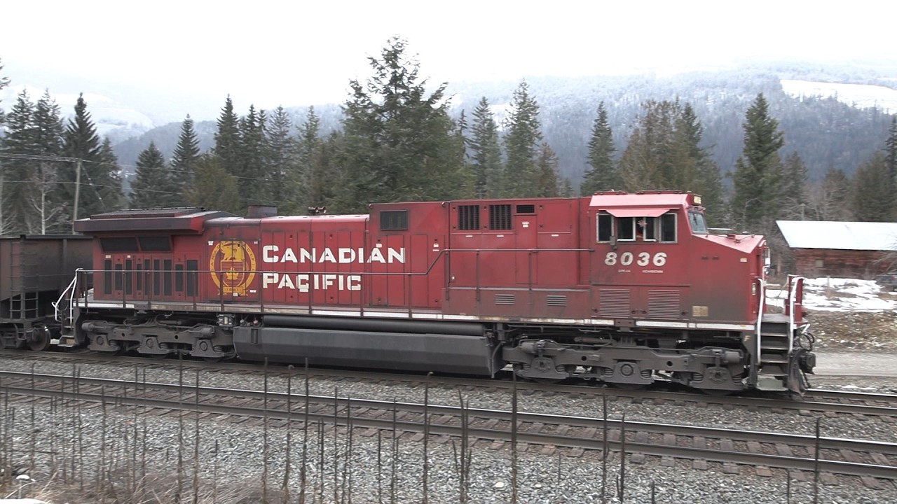 Skeena Pacific #2571 CPKC Coal Empty East, Mile 32.2 Shuswap Sub.,  Malakwa, BC, Canada  2026-02-18