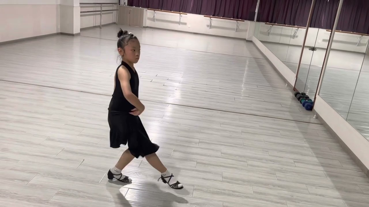 Solo jive choreography CBDF 8 year old juvenile
