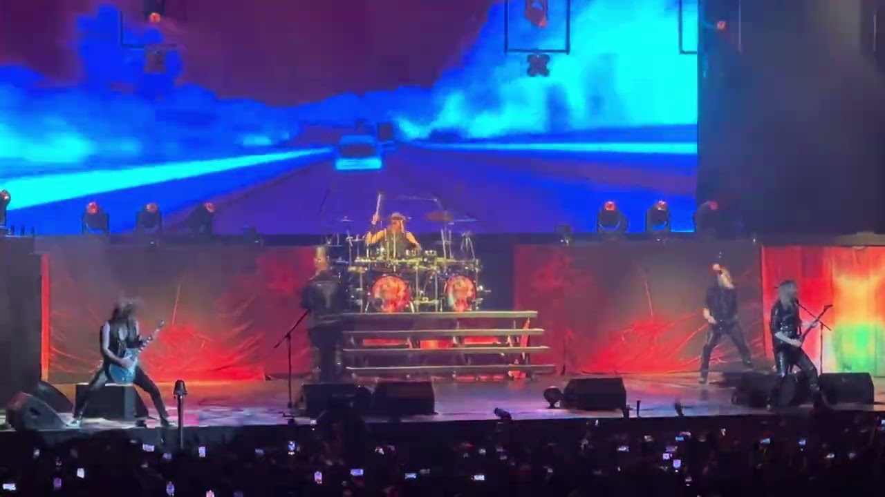 Judas Priest - Breaking the law + Riding on the wind live (en vivo Monterrey México 2025)