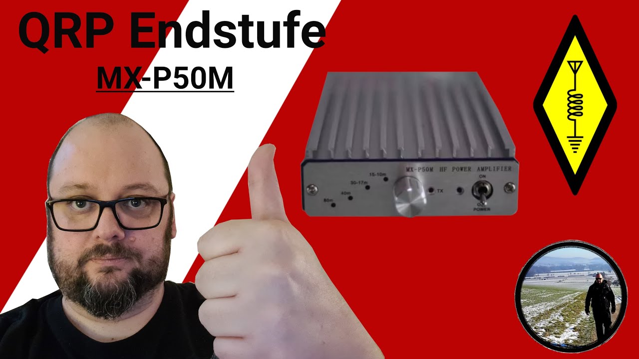 Endstufe f&uuml;r QRP Ger&auml;te MX-P50M Amateurfunk Kurzwelle