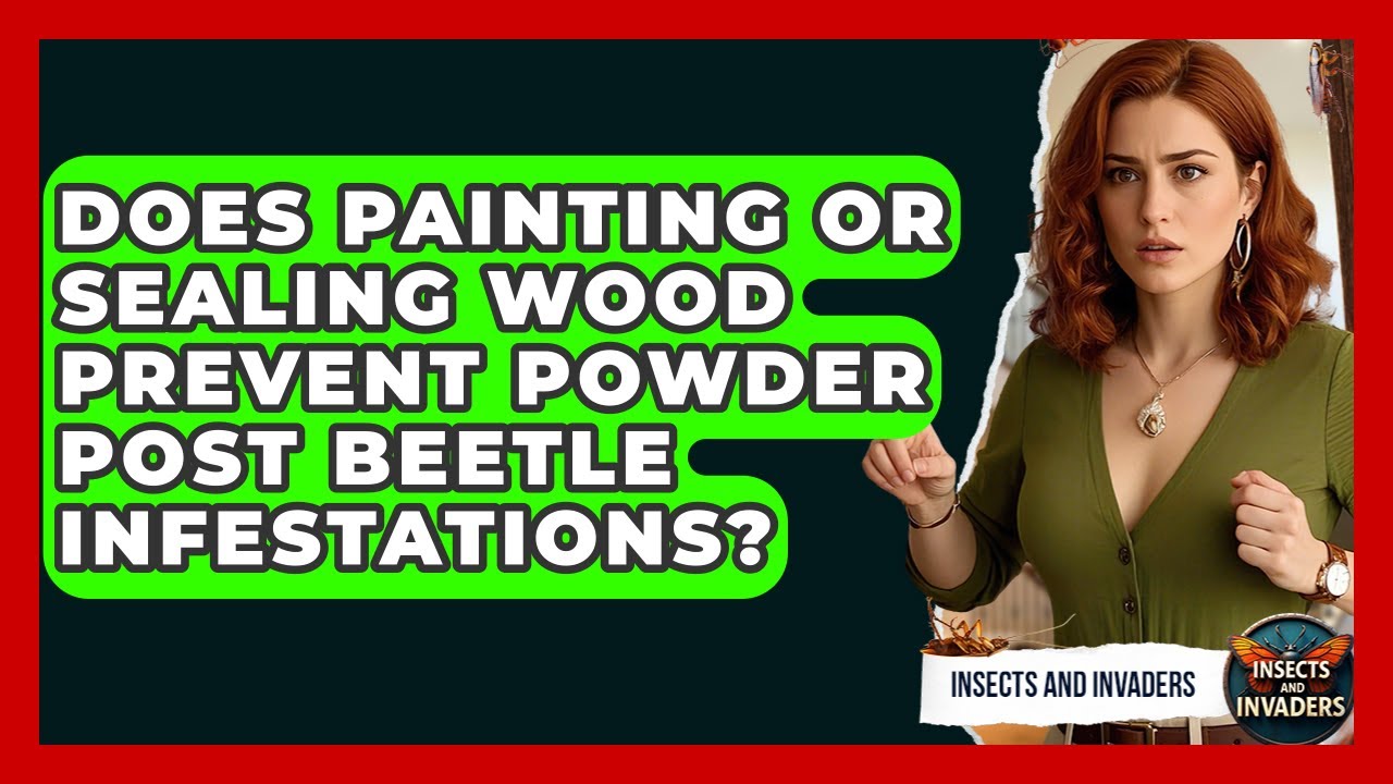 Does Painting Or Sealing Wood Prevent Powder Post Beetle Infestations? - Insects and Invaders