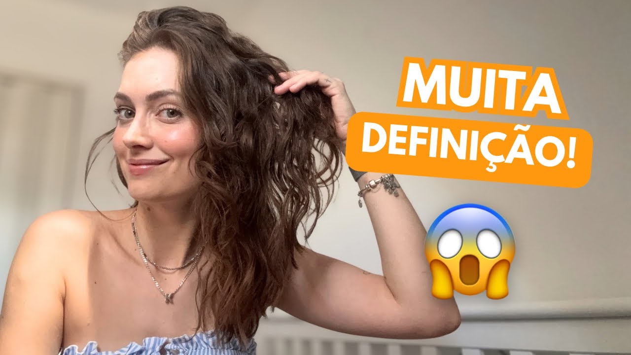 CORTANDO MEU CABELO ONDULADO EM CASA