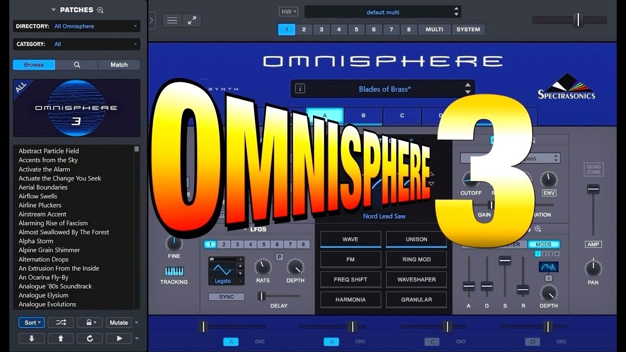 Omnisphere 3 &mdash; Базовое программирование &mdash; Советы и рекомендации, демонстрация предустановок &mdash; ПК ...