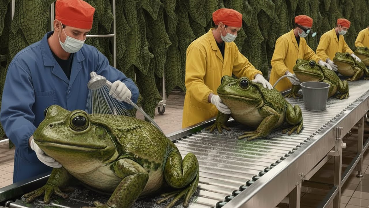 Inside the Frog Leather Factory: Shocking Production Revelations