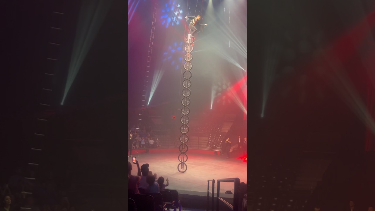 AMAZING!! 15 wheel unicycle! ​@CircoHermanosVazquez1997 #viral #circus #unicycle #stunt #fun