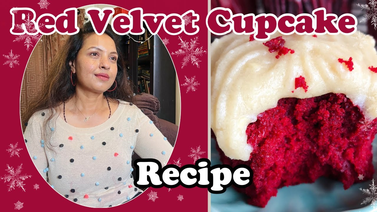 Delicious Red Velvet Cupcake recipe മലയാളം /Red വെൽവെറ്റ് കേക്ക് ഉണ്ടാക്കിയാലോ ❤️❤️