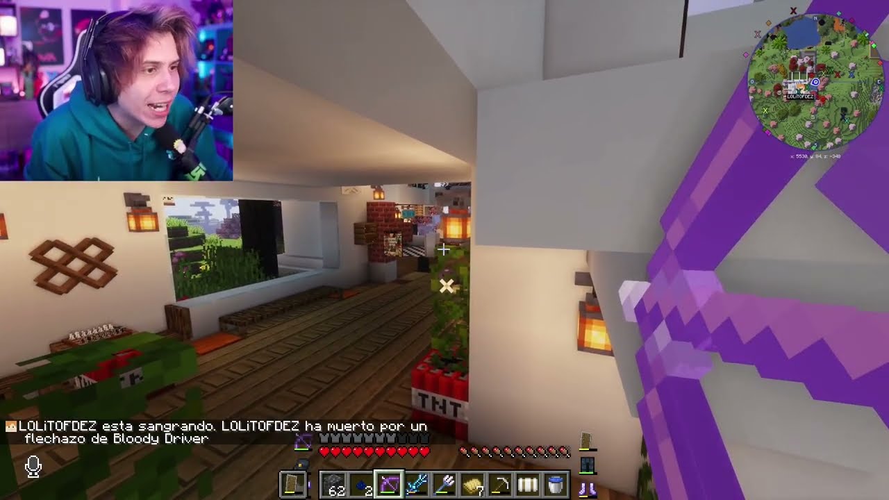 Lolito se Venga comiendo la Manzana de Adán en casa de Rubius [TITI esta raro]