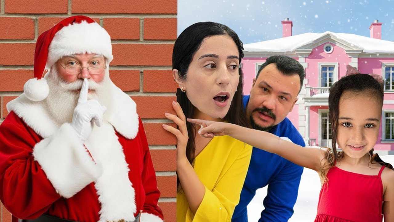 NOEL BABAYI YAKALADIK BİZE HEDİYE GETİRDİ NİL UYKUDAN UYANDI
