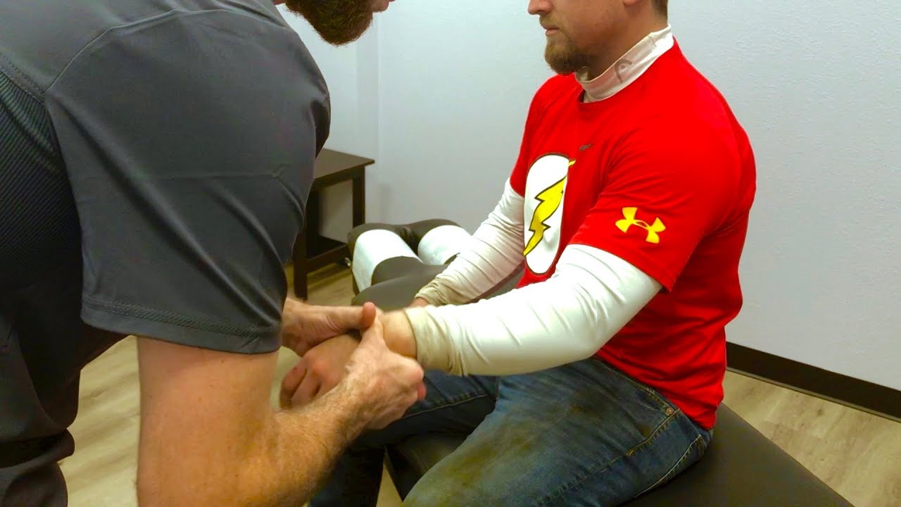 Carpal tunnel syndrome be gone! WRIST AND THUMB ADJUSTMENT!
