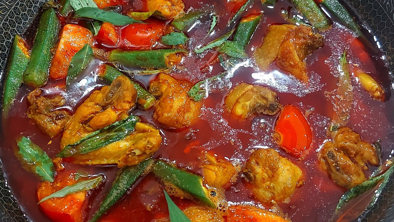 Asam Pedas Ayam Yang Lazat Rahsianya Kuah Agak Pekat Tak Cair Sangat