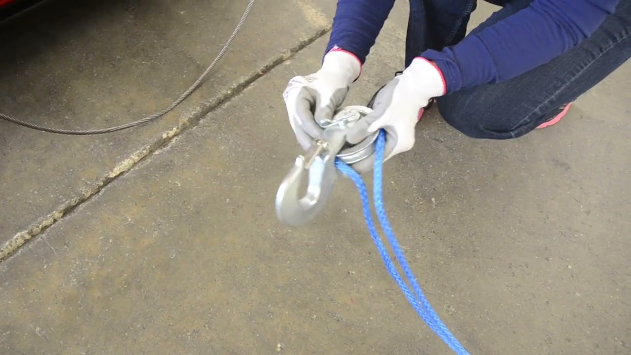 More Power Puller - Using the Puller Double Line w/Tackle Block Hook