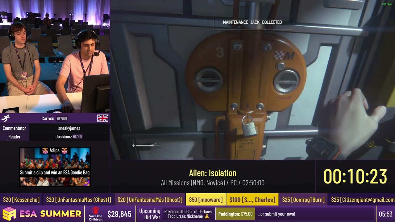 Alien: Isolation [All Missions (NMG, Novice)] by Caraxx - #ESASummer22