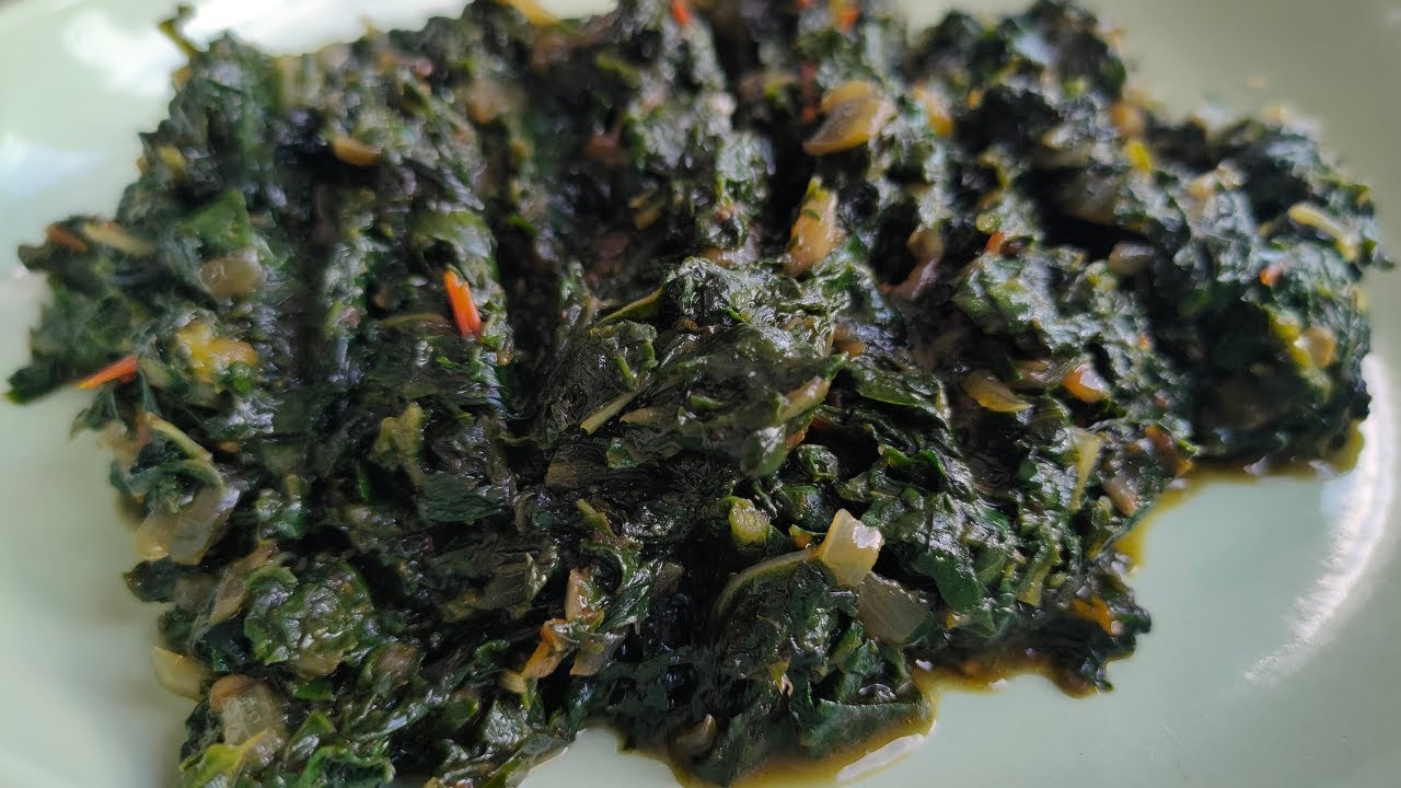 Traditional Morogo / Spinach | How To Cook Authentic Spinach