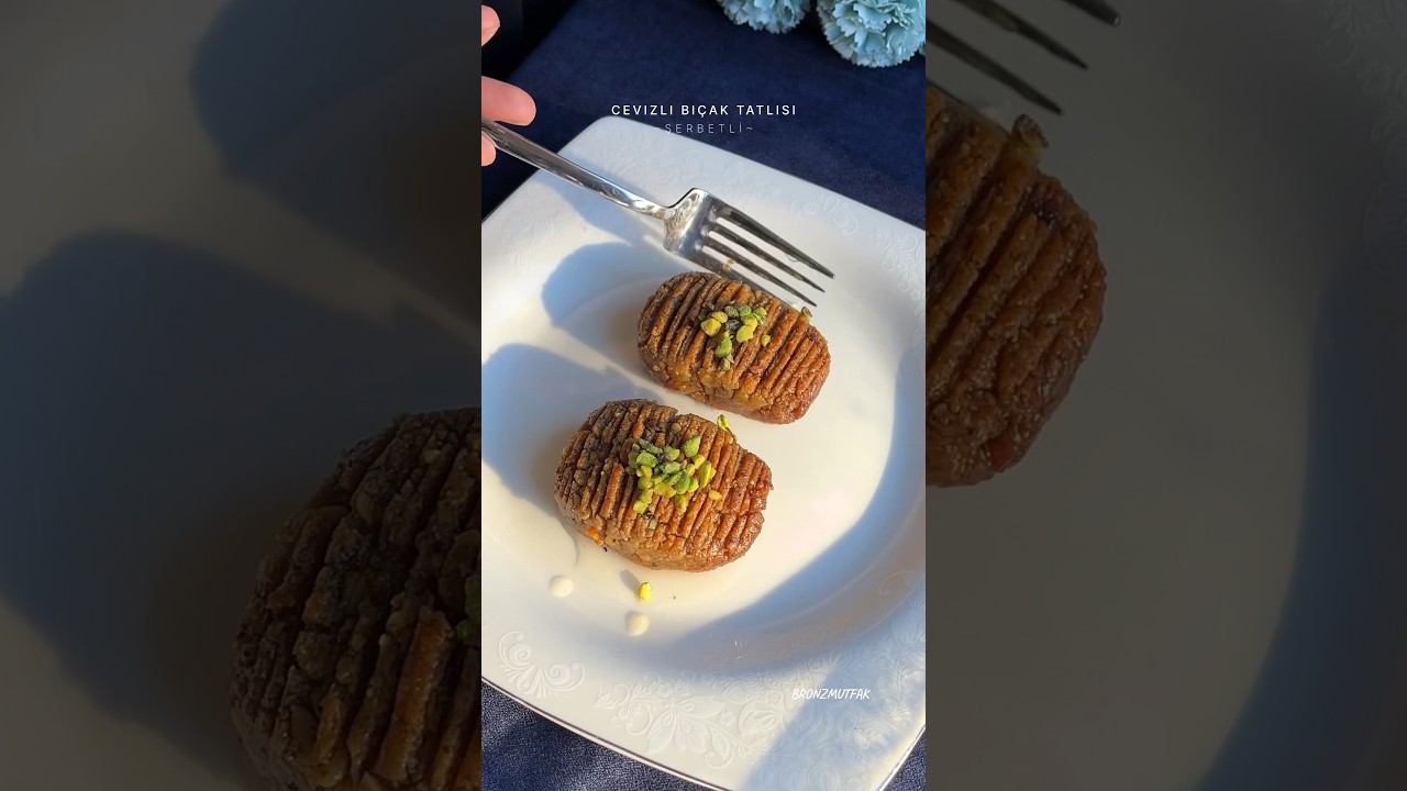 Cevizli Şerbetli Tatlı