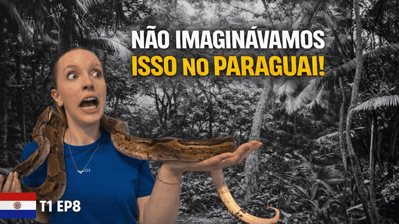 Atravessamos o PARAGUAI e encontramos UM PAÍS  completamente DIFERENTE do que imaginávamos - T1 EP8