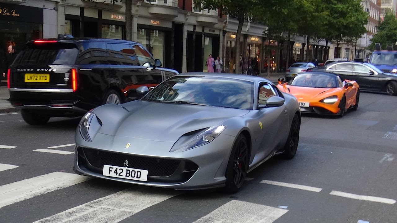 Supercars in London October 2022