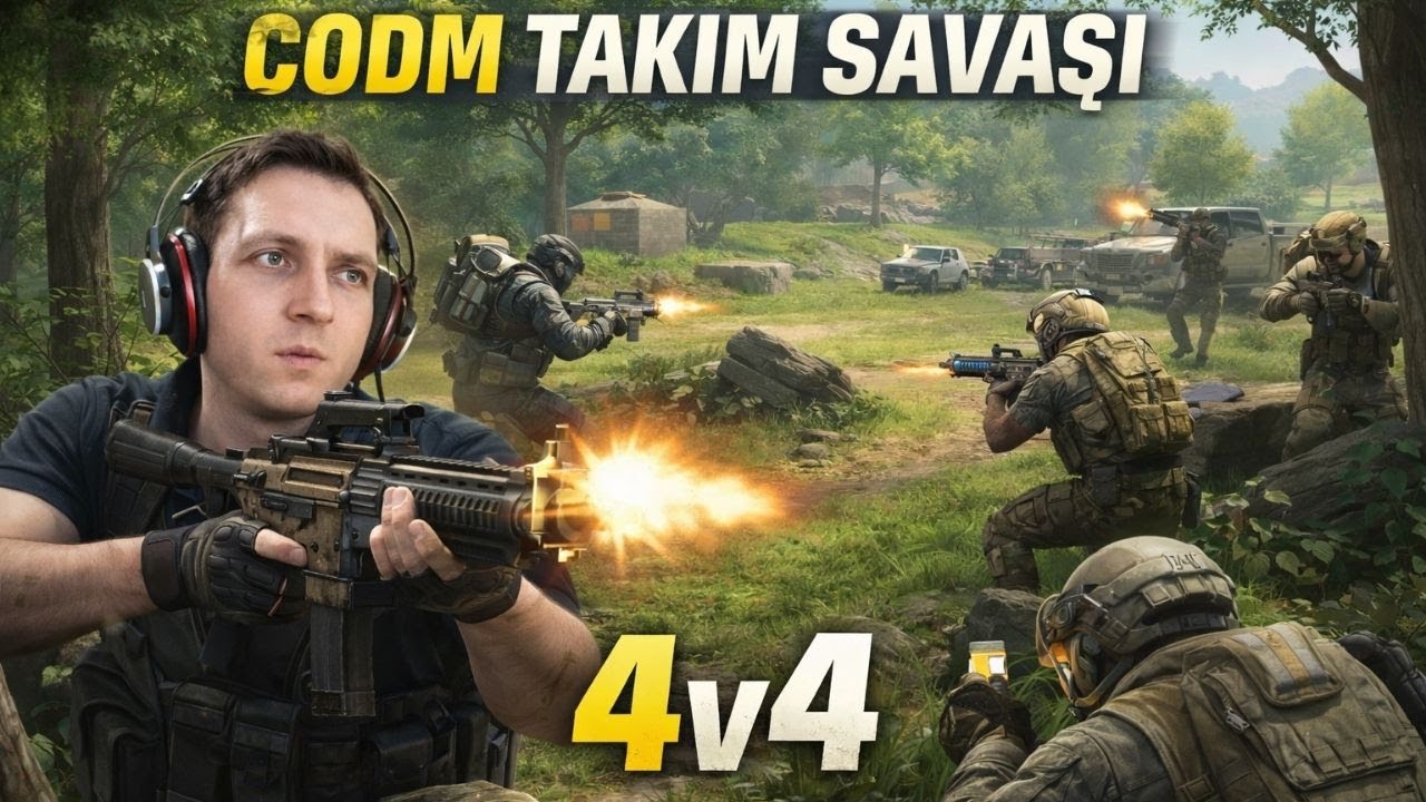 4v4 TAKIM SAVAŞI!  ALENGERLİ ANLAR | CODM”