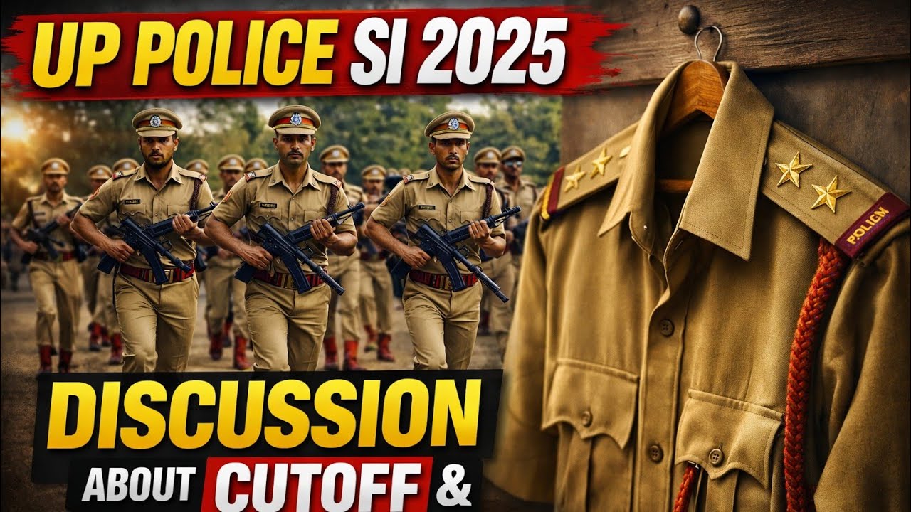 UP Police SI 2025 Cut Off 🔥 | Running Time & Physical Test Full Details 🏃&zwj;♂️ | SI Bharti Update