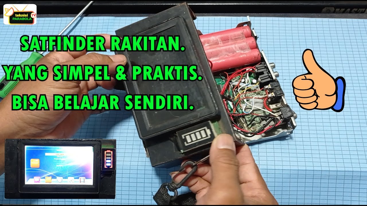 Cara merakit satfider rakitan alat tracking parabola part 2