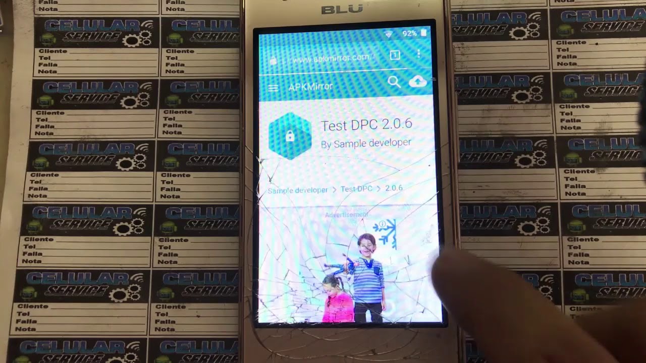 quitar patron y frp blu dash L3 sin pc android 6 0 2018