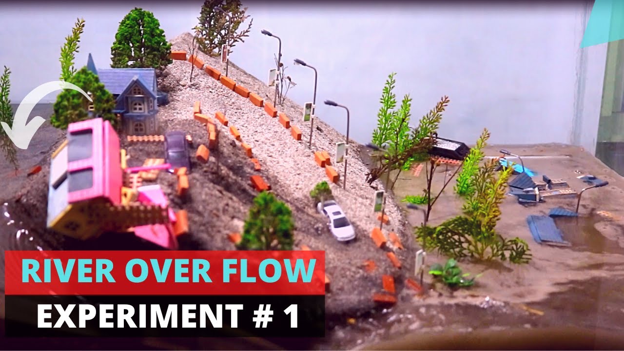 Destructive River Flow Cause Horrific Flooding In The Town | Episode 8 | Aqua Experiment # 1 #flood