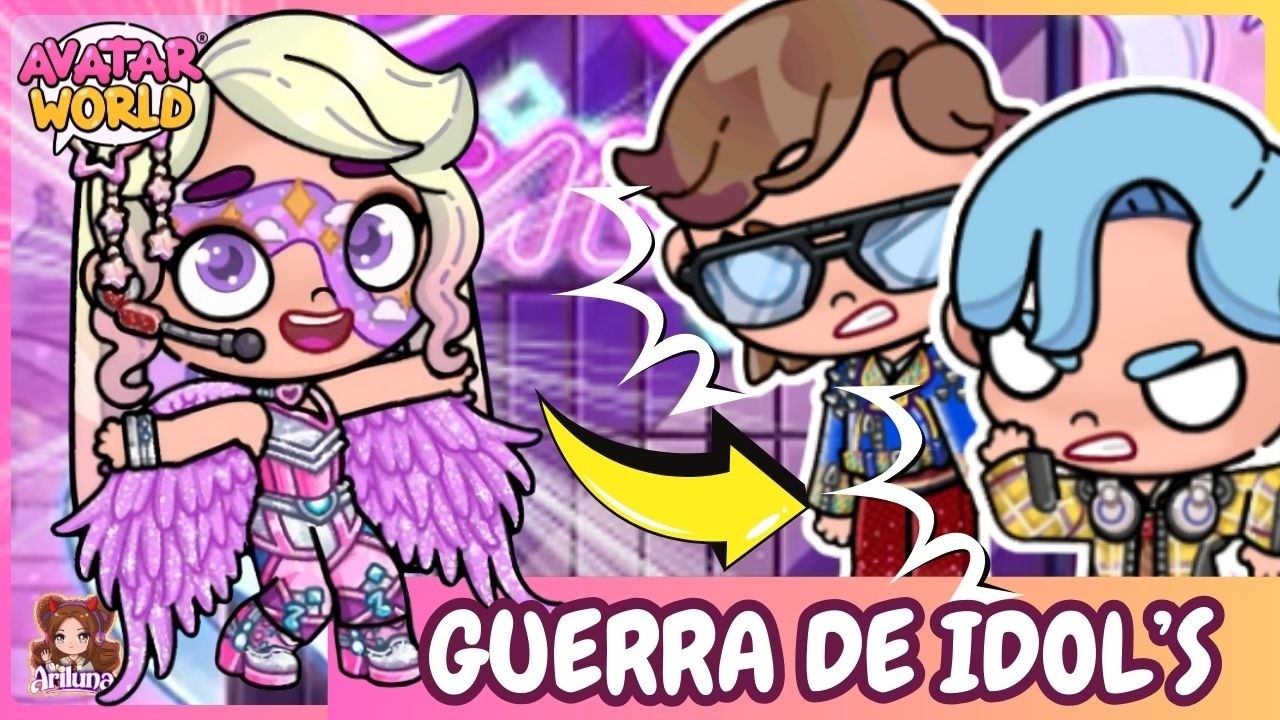 GUERRA de IDOLS! 😱 en la NUEVA CIUDAD GALXE de Avatar World | Actualizacion