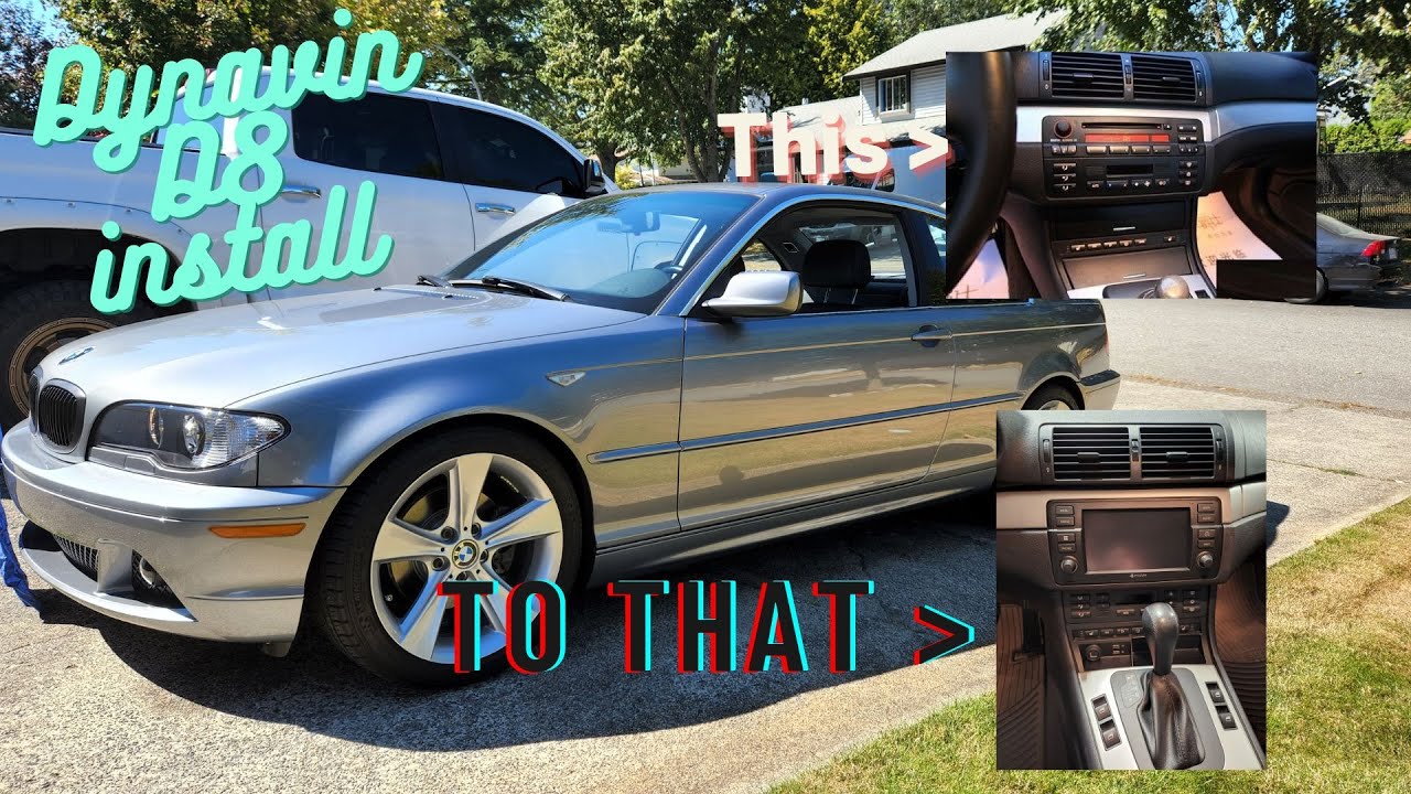 BMW E46 Dynavin D8 Install