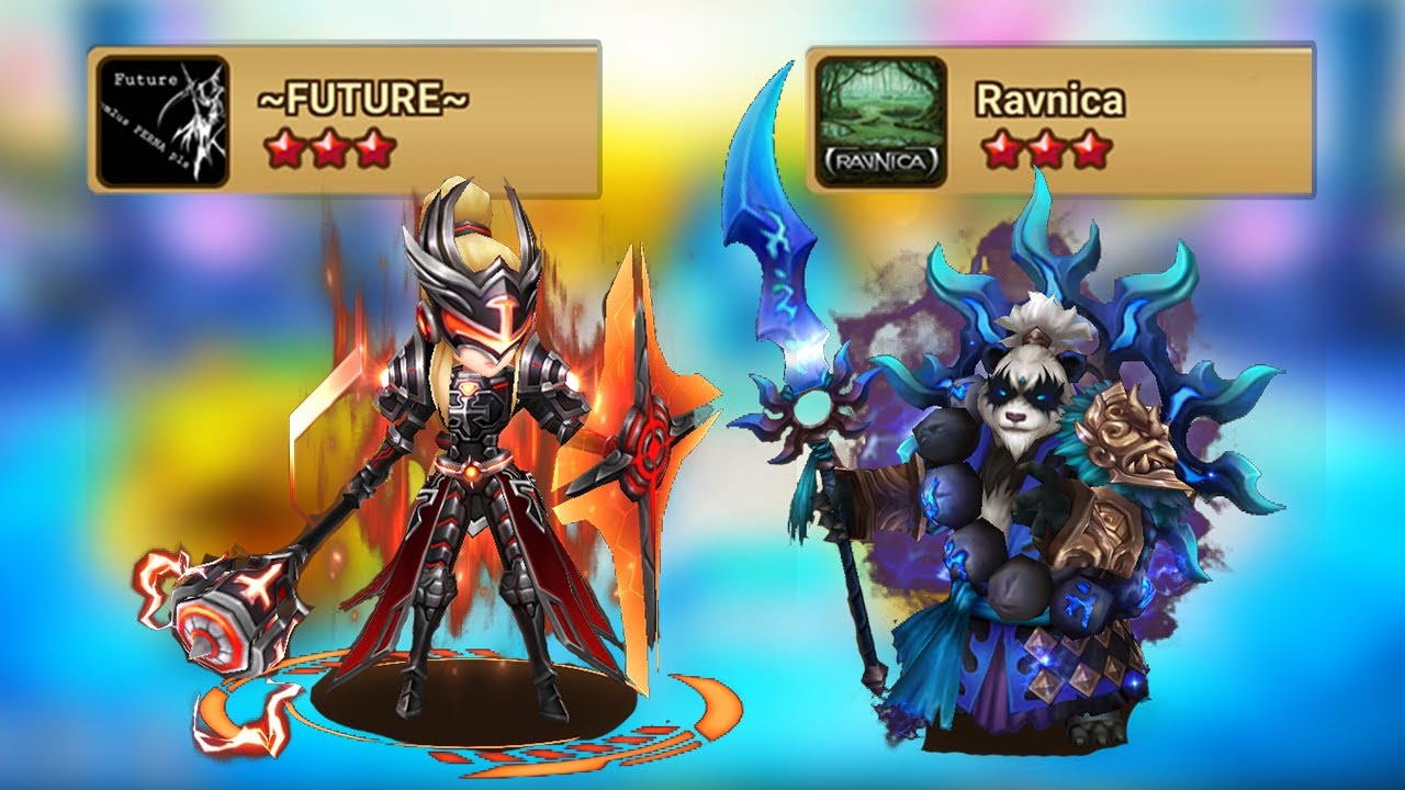 HIGH-G3 SIEGE | Af: Legends VS Ravnica VS ~FUTURE~ | Summoners war