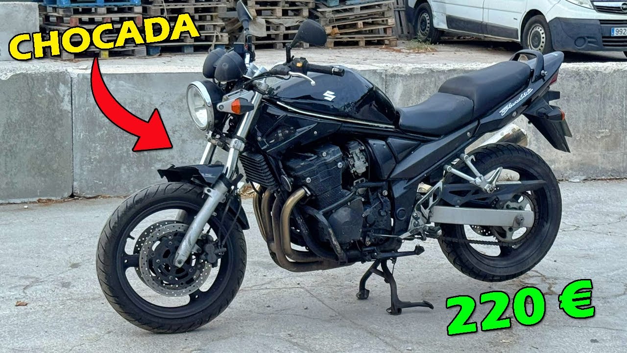 RESTAURO una SUZUKI BANDIT de SUBASTA que me COSTO 220€