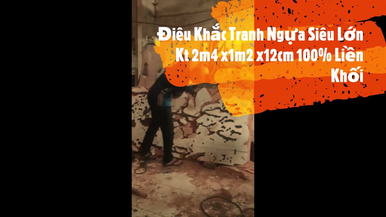 QUÁ TRÌNH ĐIÊU KHẮC TRANH MÃ ĐÁO THÀNH CÔNG