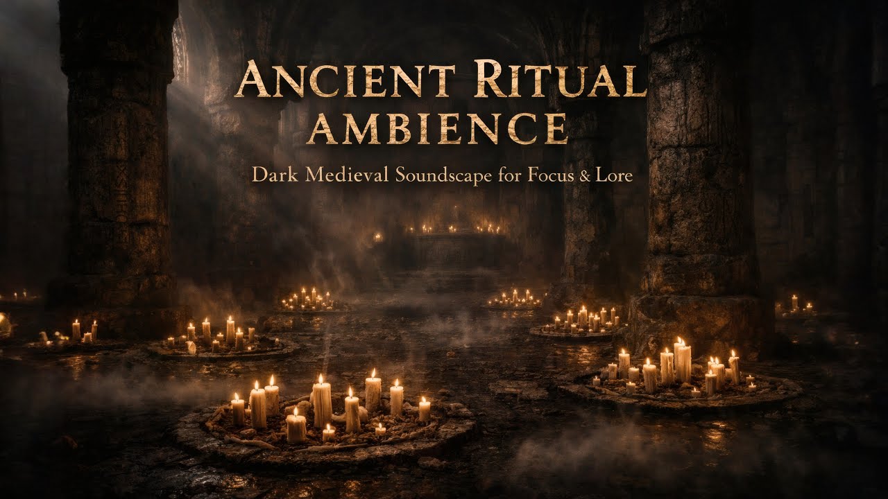 Ancient Ritual Ambience — Dark Medieval Soundscape for Focus & Lore