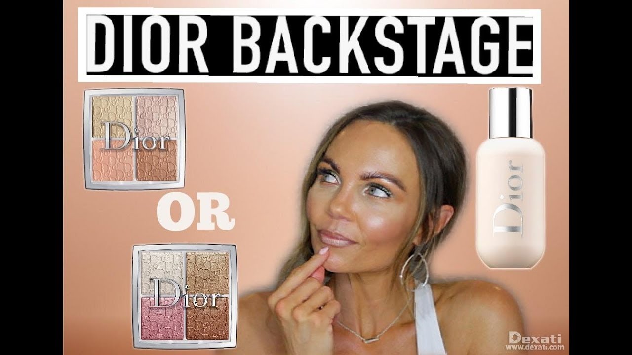 ОБЗОР И ДЕМО-ВЕРСИЯ ПАЛИТКИ DIOR BACKSTAGE PRIMER & GLITZ |