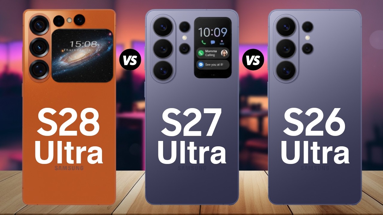 Samsung S28 Ultra vs Samsung S27 Ultra vs Samsung S26 Ultra – Ultimate Samsung Flagship Comparison