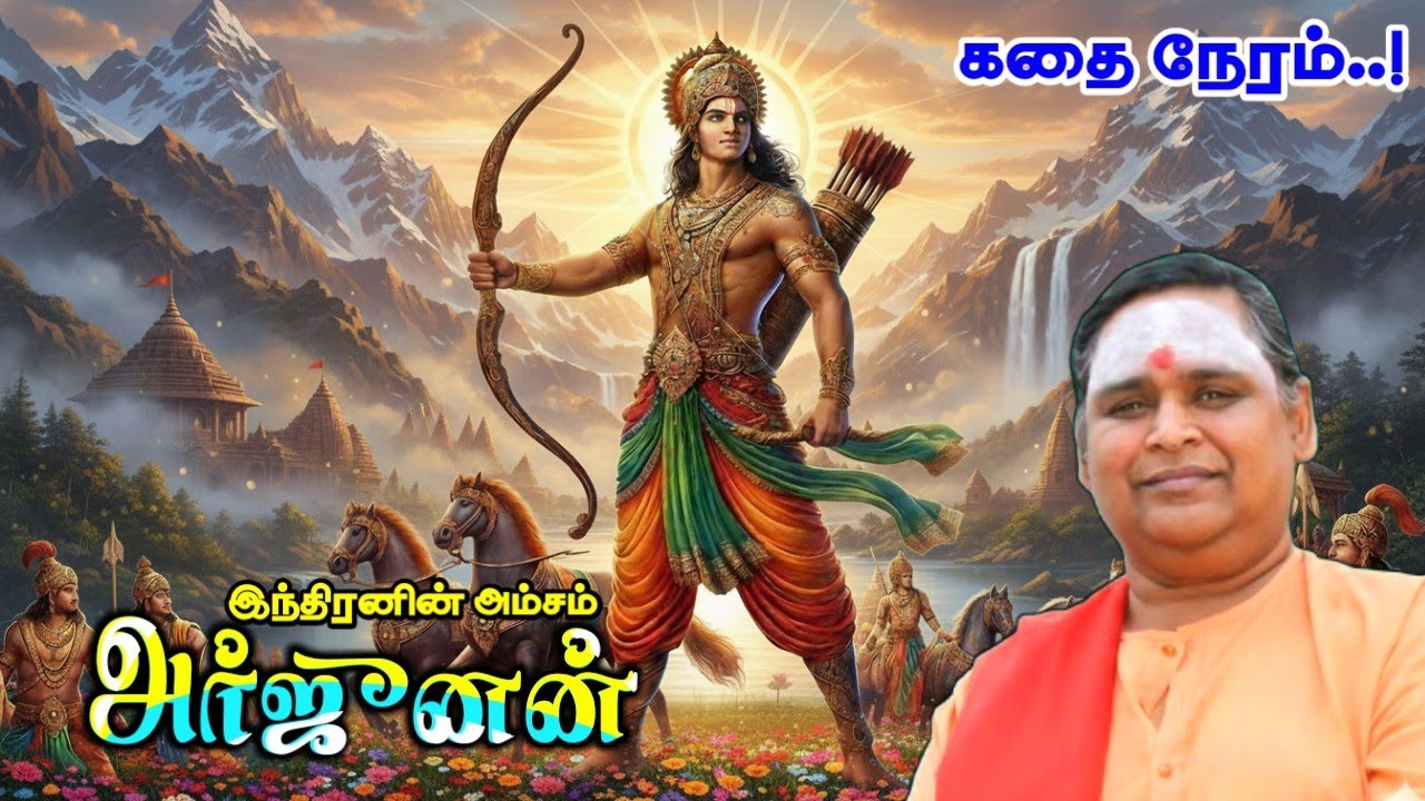 இந்திரனின் அம்சம் அர்ஜுனன் | கதை நேரம் | இலங்கை ஜெயராஜ் அவர்களின் மகாபாரதக் கதையாடல் #mahabaratam