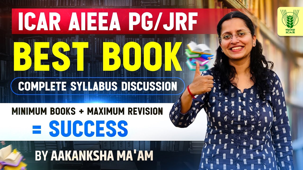 ICAR JRF ki taiyari kaise start kare | Top 5 book by IARI Ph.D. Scholar 🔥