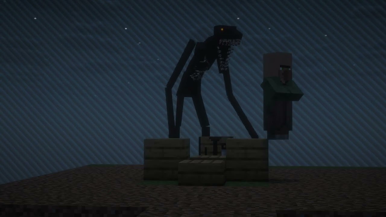 Idiot tries to survive horror minecraft one block