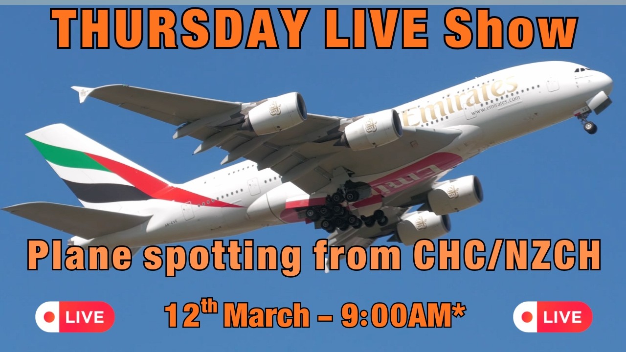 Thursday LIVE Plane Spotting - with seki