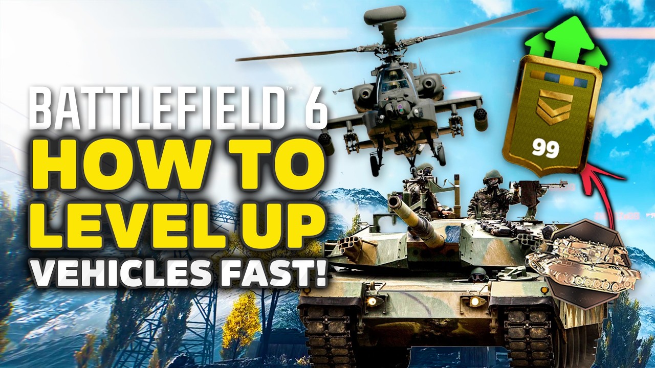 Battlefield 6: Как быстро повысить уровень техники (Руководство по лучшему фарму опыта техники)