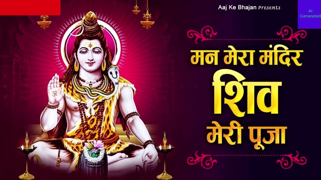 मन मेरा मंदिर शिव मेरी पूजा