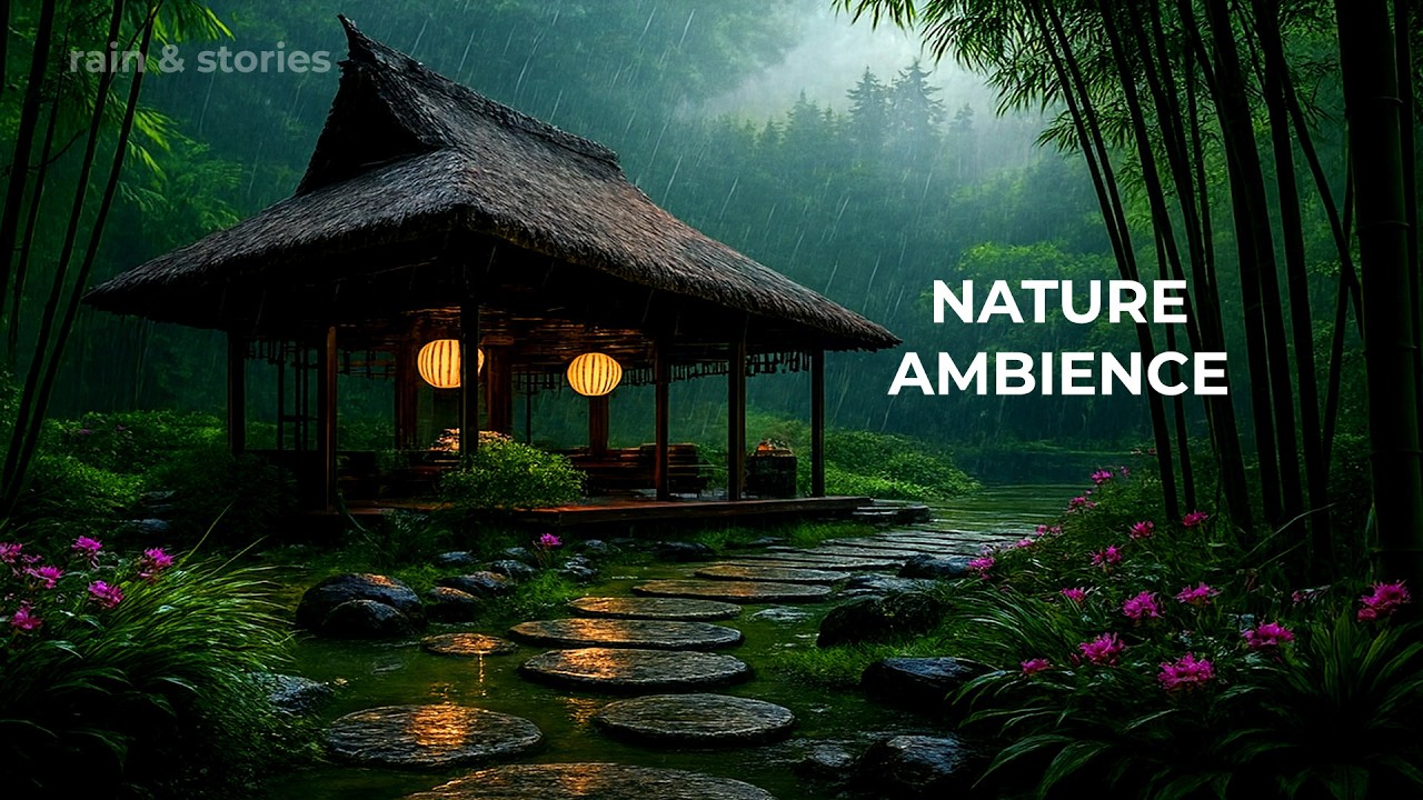 Deep Sleep Therapy Rain 🌧️ Insomnia Relief Rain Sounds for Anxiety and Stress Recovery
