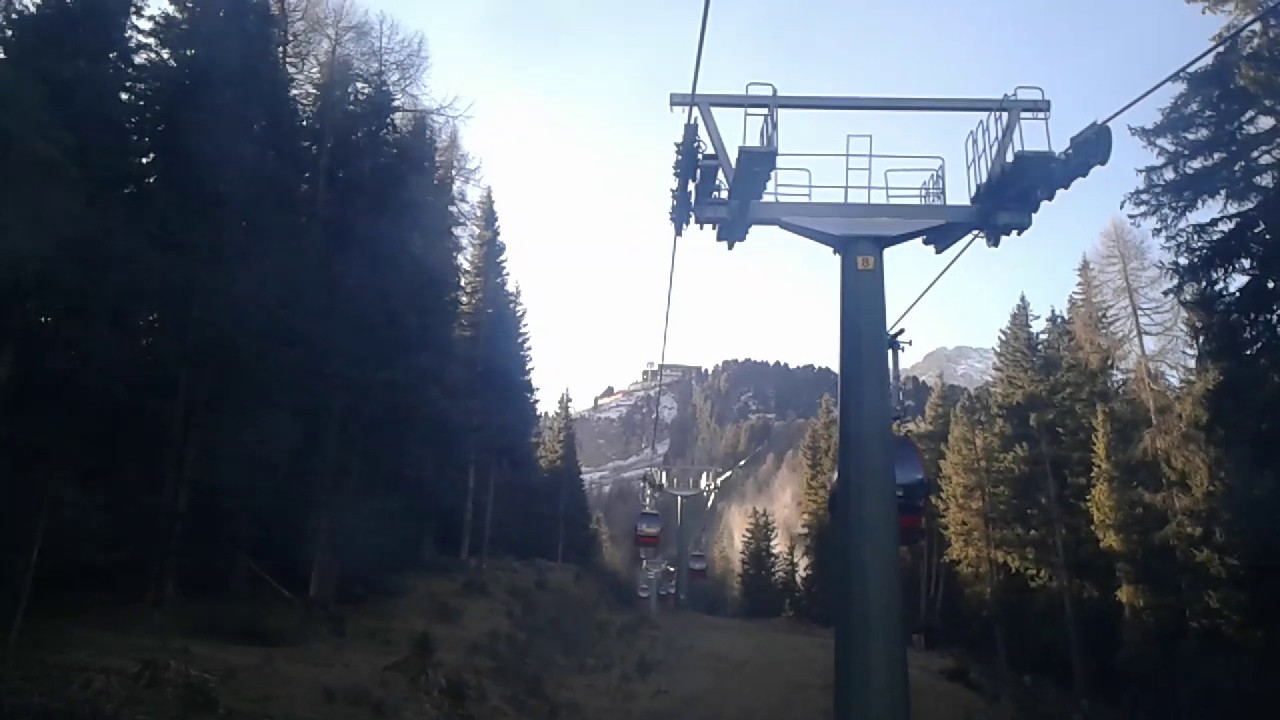 Risalita integrale cabinovia Ciampinoi