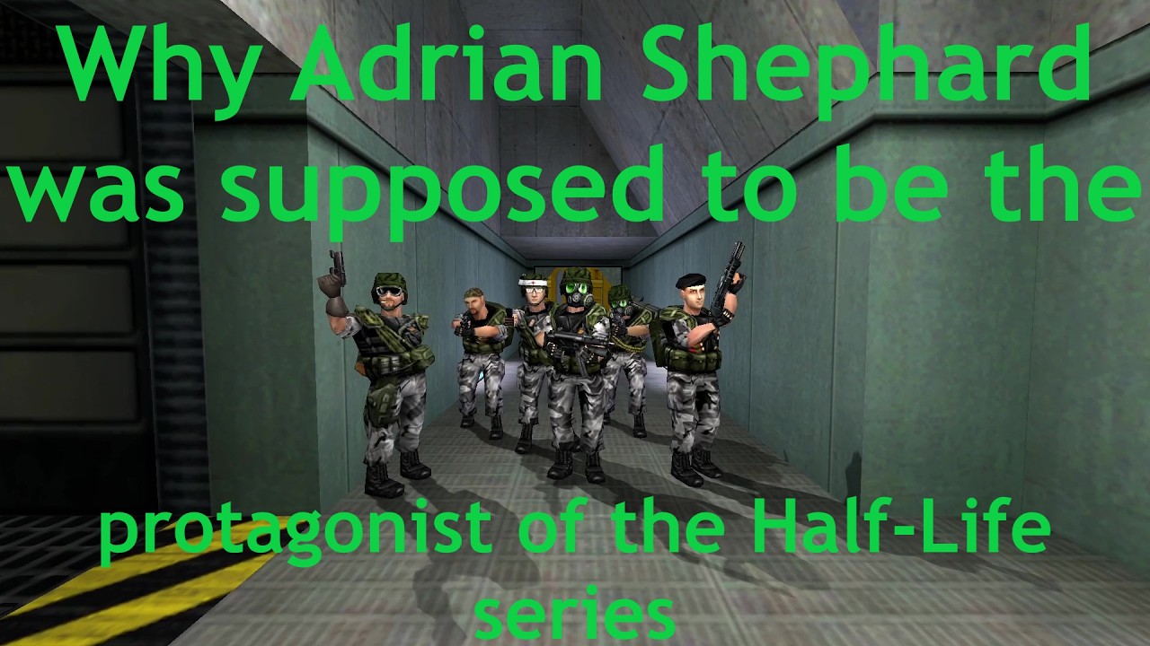 Why Adrian Shephard was supposed to be the protagonist of the Half-Life series