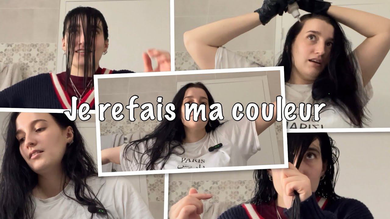 Je refais ma couleur 